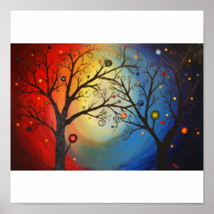 Poster Arbres de vie