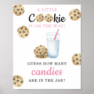 Poster Arc de lait - Combien de bonbons sont dans le boca