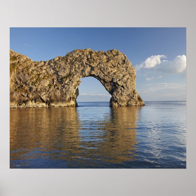 Poster Arc de porte Durdle, Côte Jurassique Patrimoine mo (Devant)