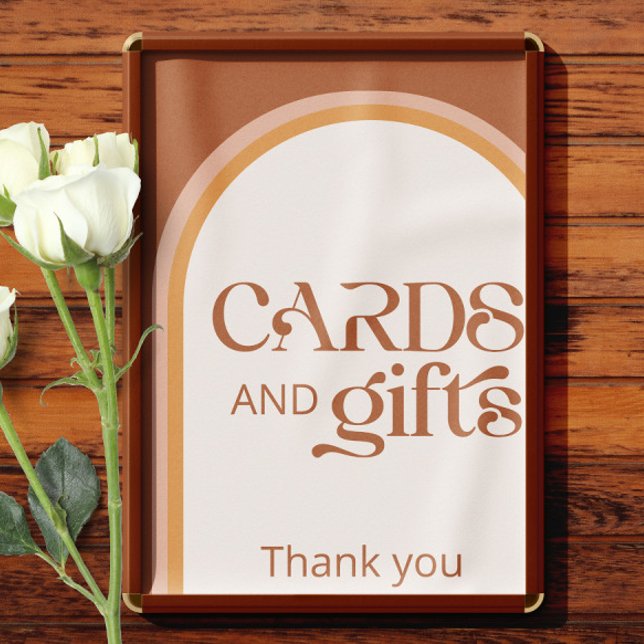 Poster Arc de terre moderne Typographie cartes et cadeaux (Créateur téléchargé)