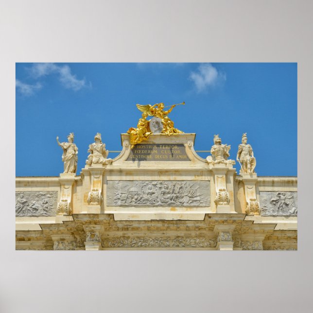 Poster Arc de triomphe de Nancy (Devant)