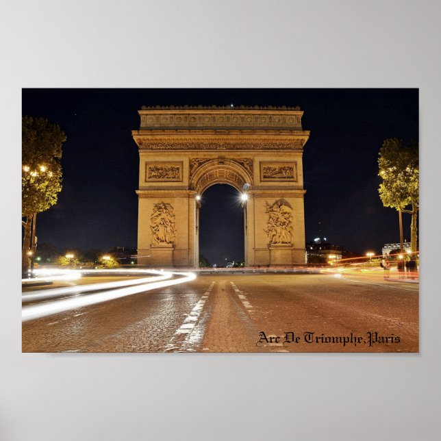 Poster Arc De Triomphe, Paris (Devant)