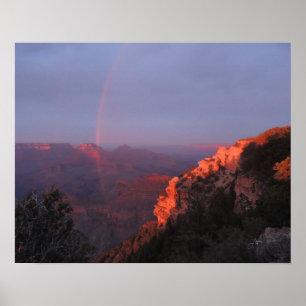 Poster Arc-en-ciel du Grand Canyon
