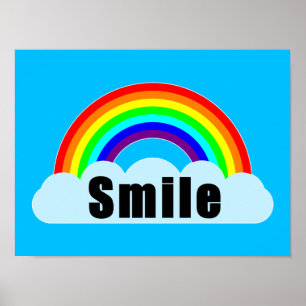 Poster ARC-EN-CIEL - Sourire