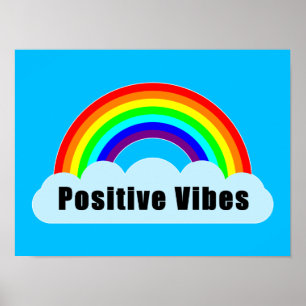 Poster ARC-EN-CIEL - Vibes Positives