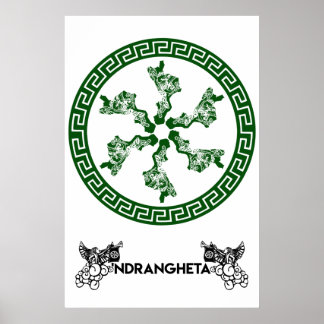 Poster Arcangelo Gabriele - 'Ndrangheta