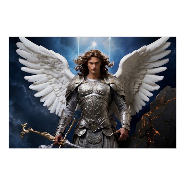 Poster *~* Archange Michael Energy AP47 Catholique (Devant)