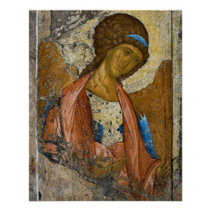Poster Archangel Michael par Andrei Rublev