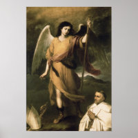 Archangel Raphael avec Mgr Domonte