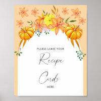 Arche d'automne - Votre carte de recette ici