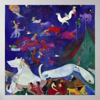 Poster Arche de Noé, impressionniste moderne 1