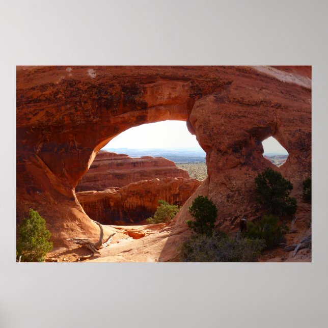 Poster Arche de partition au Parc national des Arches (Devant)