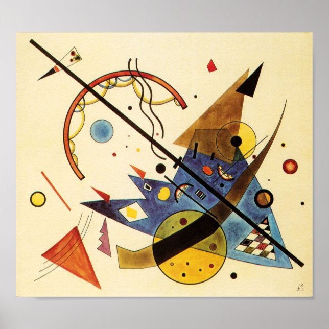 Poster Arche et point (Devant)