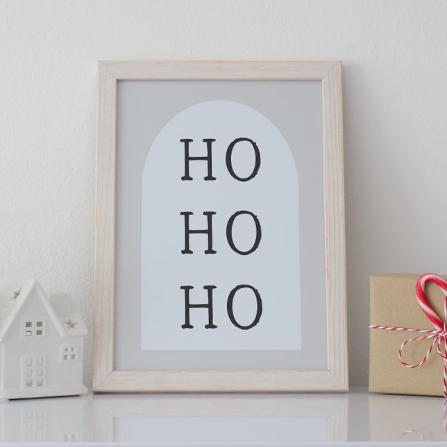 Poster Arche moderne Boho | Papier peint en beige HO HO H (Créateur téléchargé)
