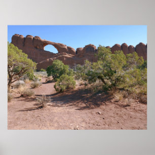Poster Arche Skyline au Parc national des Arches