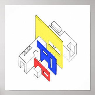 Poster Archi couleur Tri