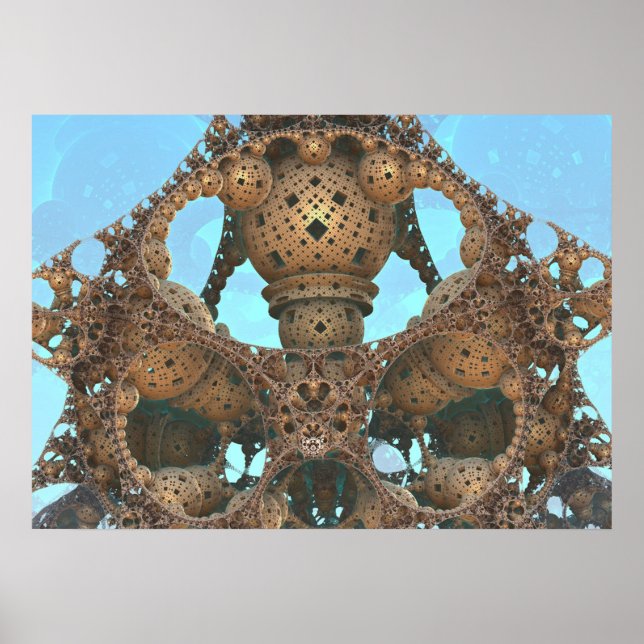 Poster Architecture Abstraite (Devant)