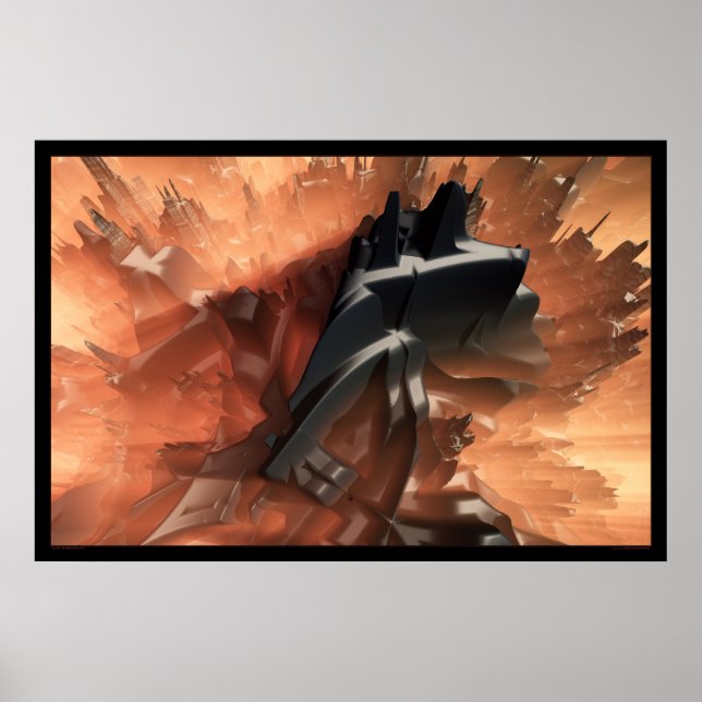 Poster architecture alien (Devant)