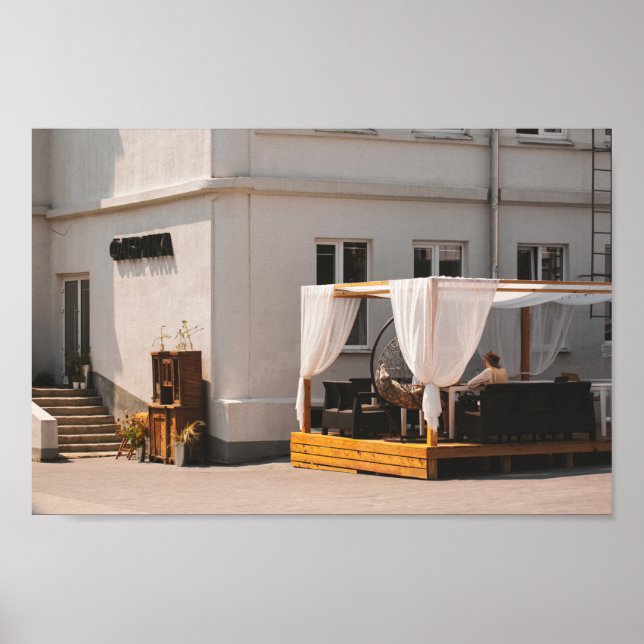 Poster Architecture de la ville de Grodno Biélorussie Vie (Devant)