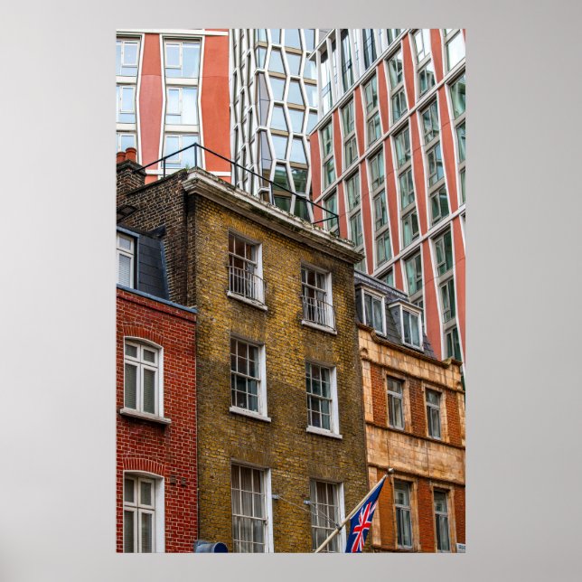 Poster Architecture de Londres (Devant)