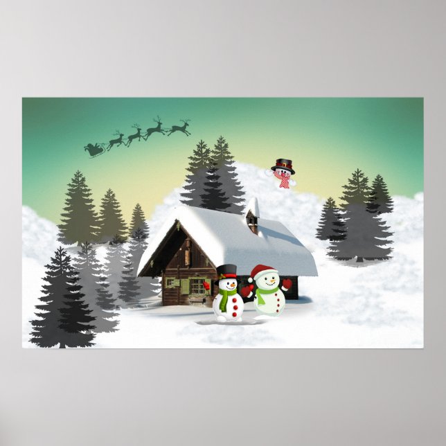Poster Architecture de Winter Christma (Devant)