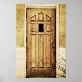 Poster Architecture des portes anciennes Photographie Art