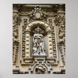 Poster Architecture historique San Diego