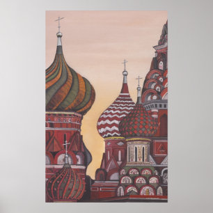 Poster Architecture russe