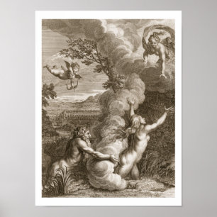Poster Arethusa a poursuivi par Alpheus et s'est
