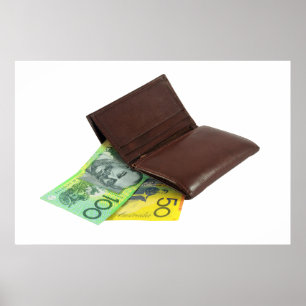 Poster argent australien