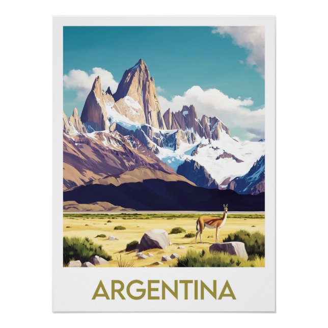 Poster Argentina (Devant)