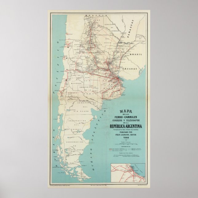 Poster Argentine (Devant)