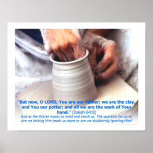 Poster Argile de Potter