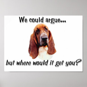 Poster Argument de basset