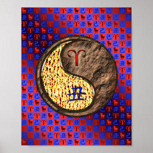 Poster Aries et Earth Ox