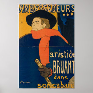 Poster aristide Bruant
