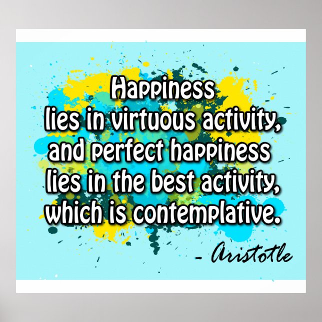 Poster Aristote (Devant)