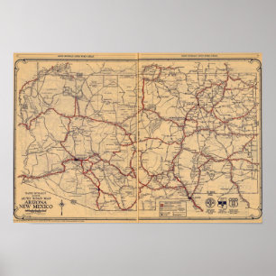 Poster Arizona, New Mexico