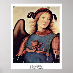 Poster Arkhangel Michael par Pietro Perugino