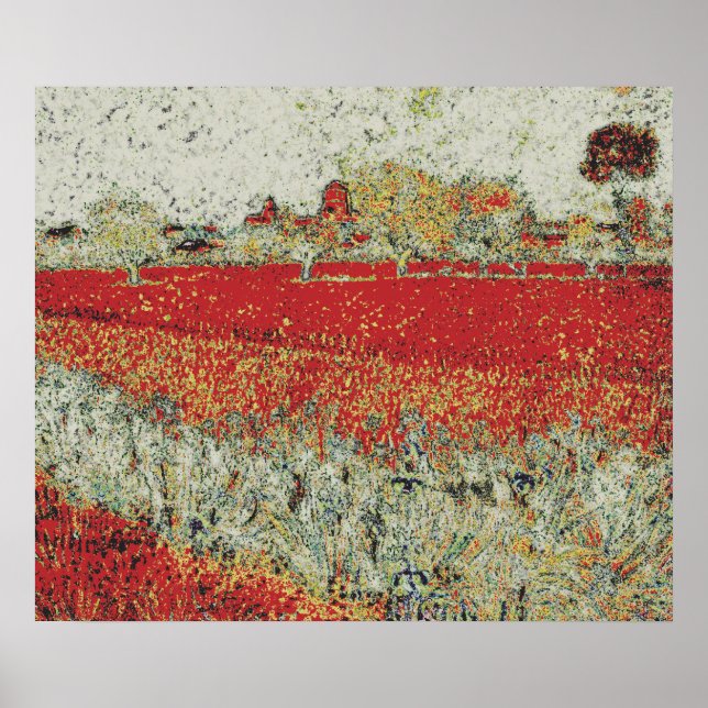 Poster arles - modification van gogh (Devant)