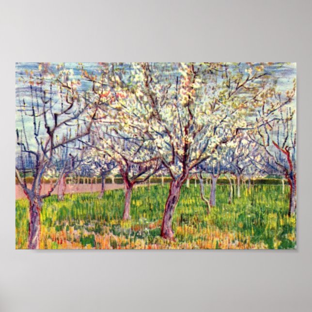 Poster Arles Par Vincent Van Gogh (Devant)