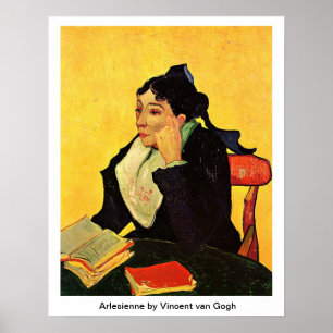 Poster Arlesienne par Vincent van Gogh