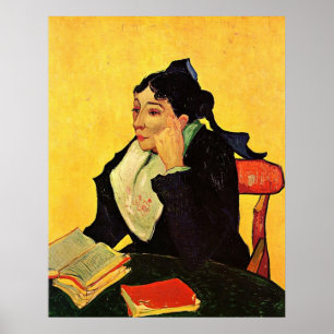 Poster Arlesienne par Vincent van Gogh