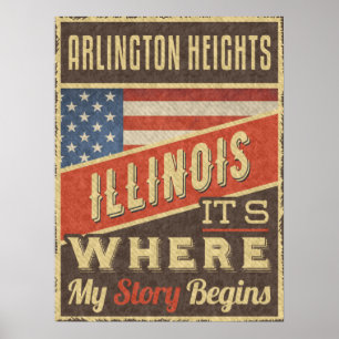Poster Arlington Heights Illinois