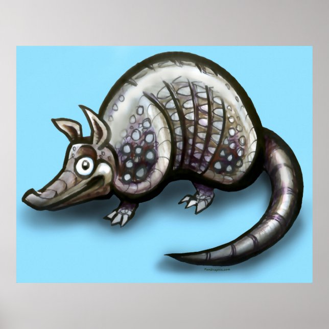 Poster Armadillo (Devant)