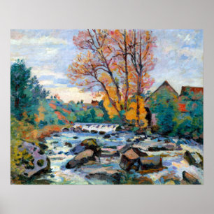 Poster Armand Guillaumin The Bouchardon Mill, Crozant