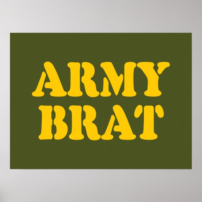 POSTER ARMÉE BRAT (Devant)