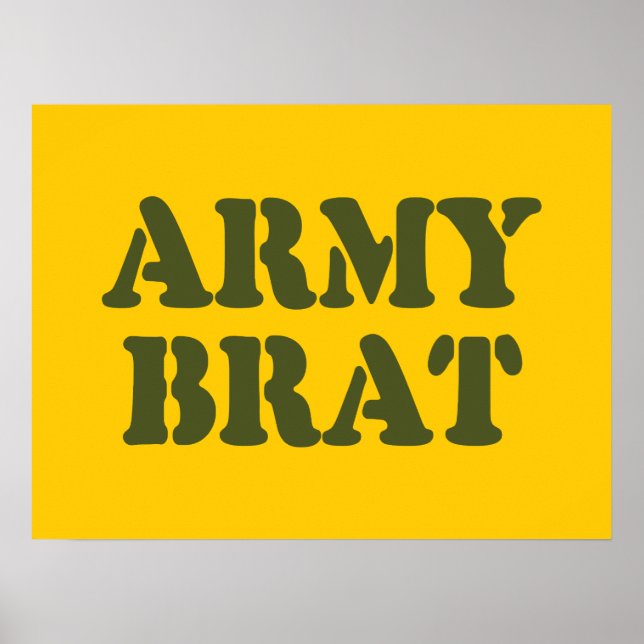 POSTER ARMÉE BRAT (Devant)