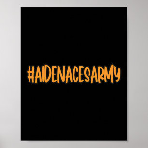 Poster Armée d'Aiden contre la leucémie cancer Aiden’