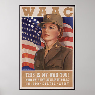 Poster Armée féminine Air Corp